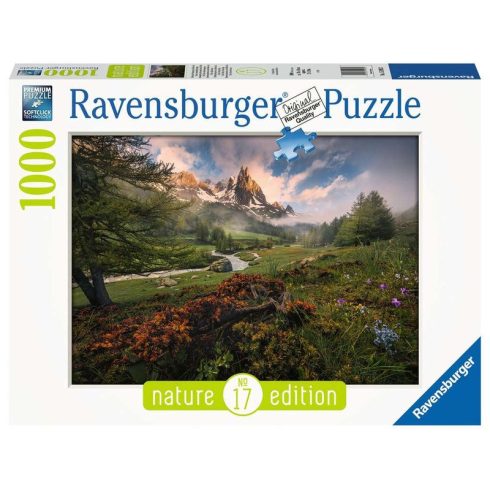 Ravensburger: Puzzle 1 000 db - Francia Alpok