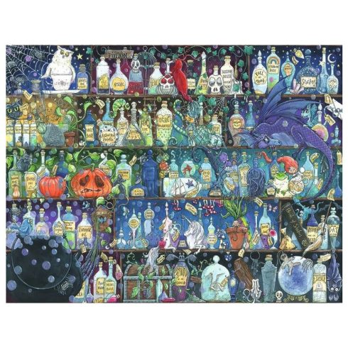 Ravensburger Puzzle 2000 db A méregkeverõ szekrény