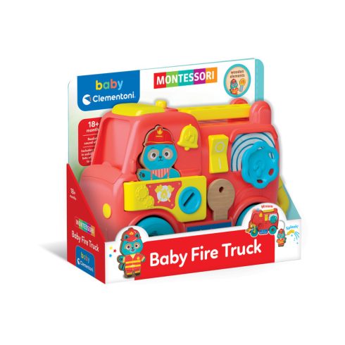 Baby Clementoni Montessori Tûzoltó autó
