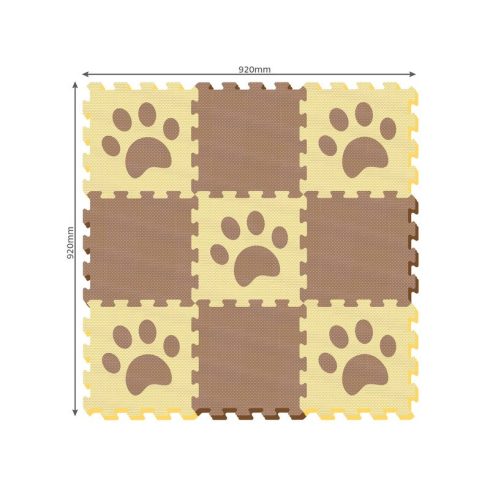 Tappancs 9 darabos habszivacs szõnyeg puzzle