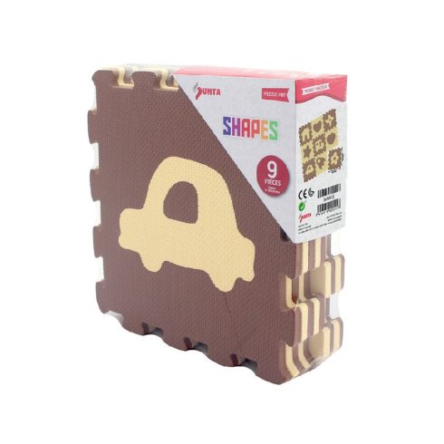 Ház és autó 9 darabos habszivacs szõnyeg puzzle