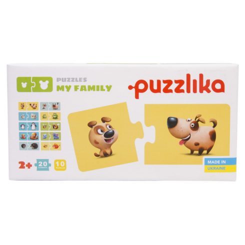 Cubika Állatcsalád 20 darabos XXL puzzle