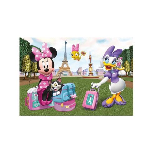 Dino Minnie egér Párizsban 24 darabos puzzle