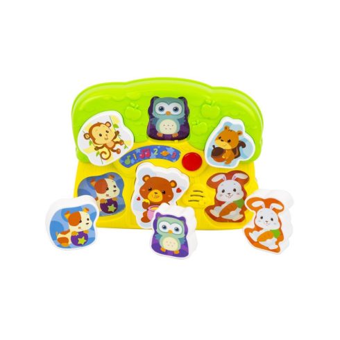 Winfun: Fények és hangok állatos puzzle bébijáték