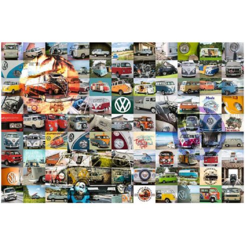 Ravensburger VW Bully pillanatok 3000 darabos puzzle