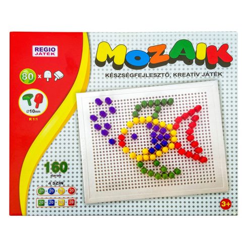 Mozaikkép készítõ játék M10-160 db