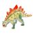 Mûanyag dinoszaurusz - 17 cm, többféle