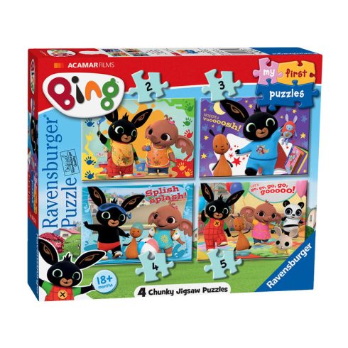 Ravensburger Puzzle 2 /3 /4 /5 db - Bing nyuszi elsõ kirakóm