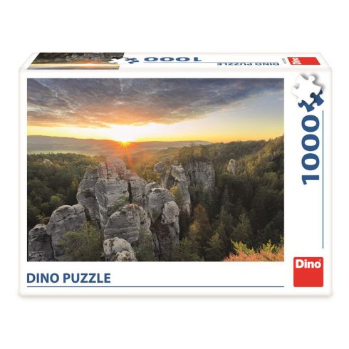 Dino Puzzle 1000 db - Sziklás hegység