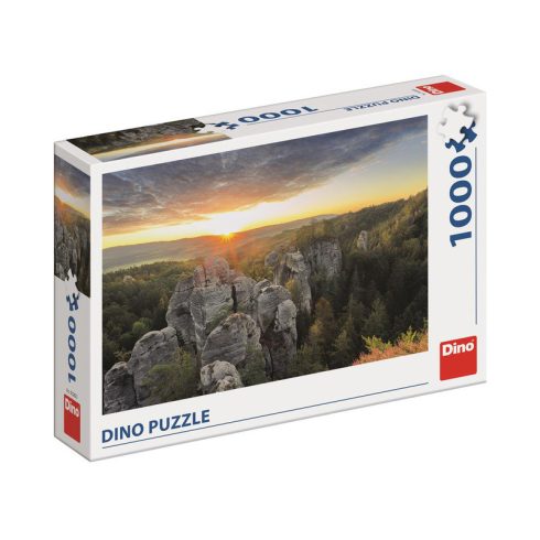 Dino Puzzle 1000 db - Sziklás hegység