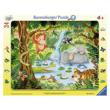 Ravensburger - A dzsungelben 24 darabos puzzle