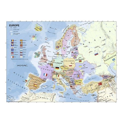 Ravensburger Puzzle 200 db - Európa