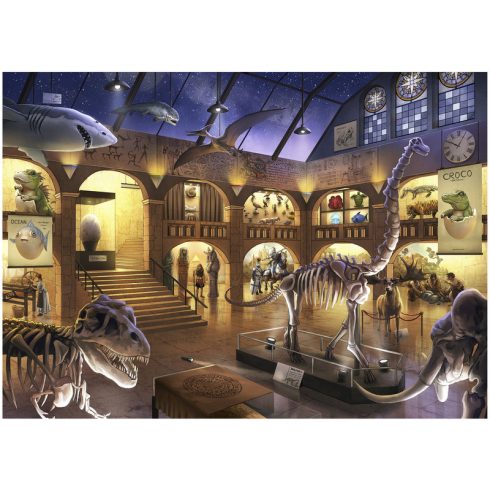 Ravensburger Puzzle Exit Kids 368 db - Természettudományi múzeu