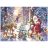 Ravensburger Puzzle 100 db - Erdei karácsony