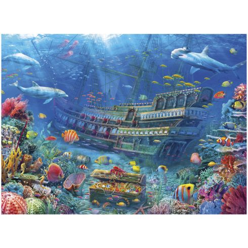 Ravensburger: Puzzle 200 db - Hajóroncs