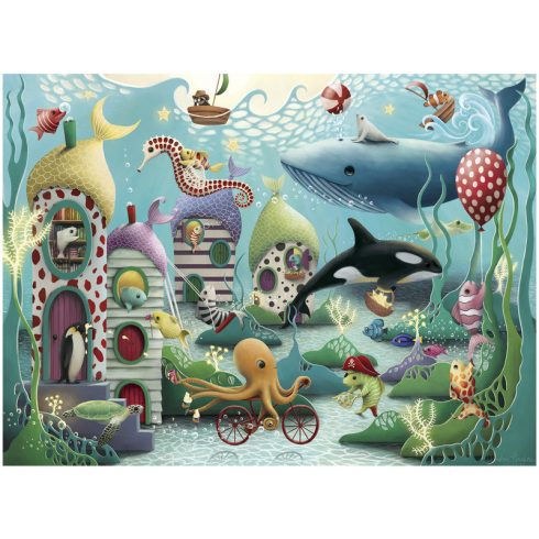 Ravensburger Puzzle 100 db - Vízalatti csodák