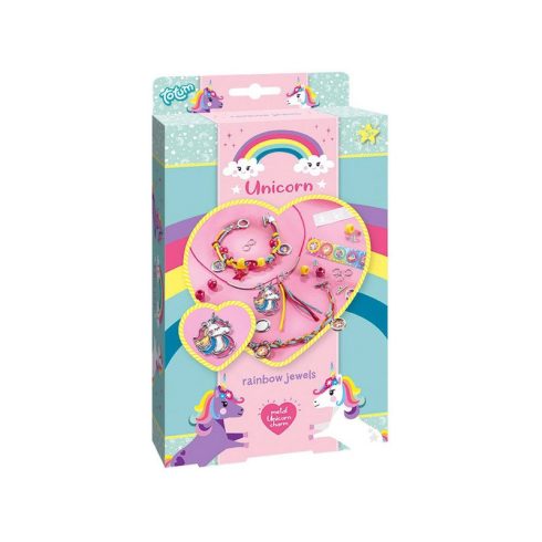 Totum: Unikornis szivárvány ékszer készítõ készlet