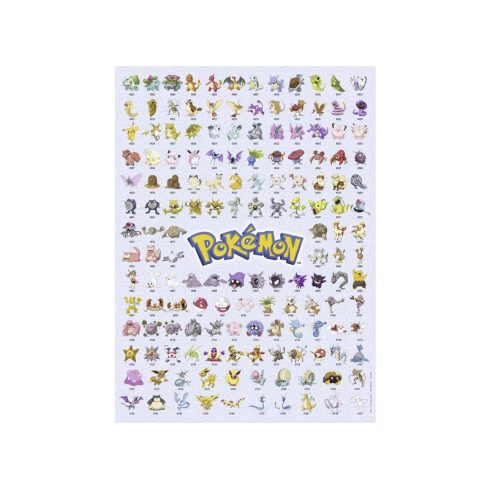 Ravensburger Puzzle 500 db - Pokémonok