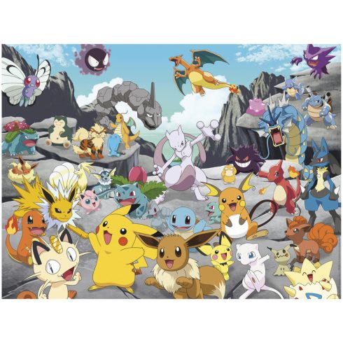 Ravensburger: Puzzle 1500 db - Klasszikus Pokémon