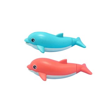 Fürdõjáték, vizet spriccelõ delfin