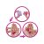 Barbie party reveal glamour meglepetés szett - pink