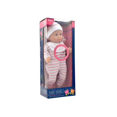 Baba, Baby Babble, 38 cm, hangot adó, babzsák test