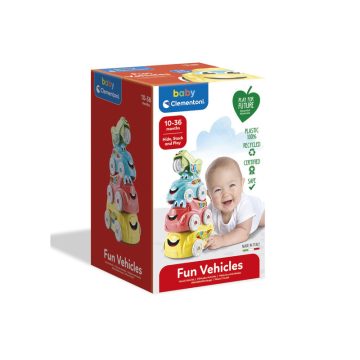 Baby Clementoni Egymásba Rejthetõ Jármûvek