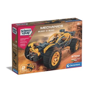   Clementoni: Tudomány és Játék - Buggy és Quad építõkészlet