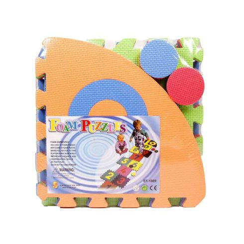 Ugróiskola habszivacs 10 darabos szõnyeg puzzle