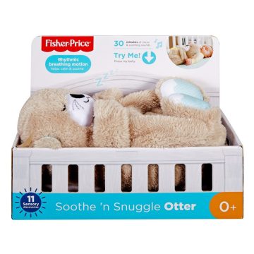 Fisher-Price szunyókáló vidra bébijáték