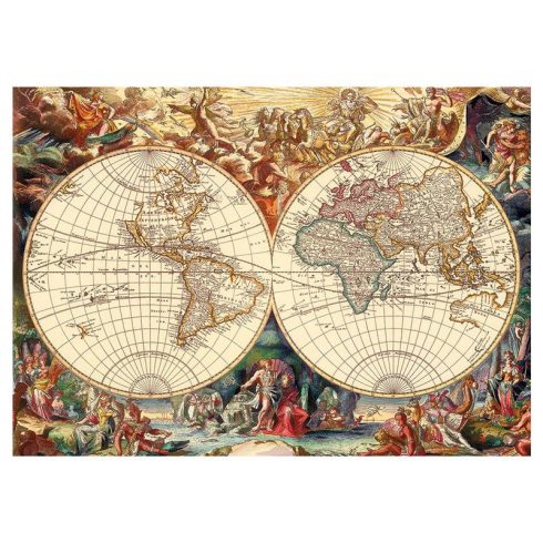 Dino Történelmi világtérkép 1000 darabos puzzle