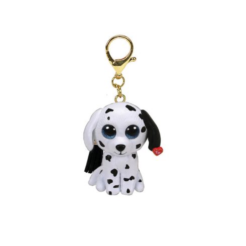 Mini Boos clip mûanyag figura FETCH - fehér kutya