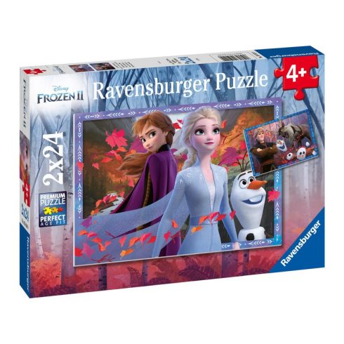 Ravensburger: Jégvarázs 2 Az erdõben 2 x 24 darabos puzzle