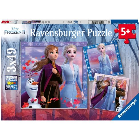 Ravensburger - Jégvarázs 2 Az utazás 3x49 darabos puzzle