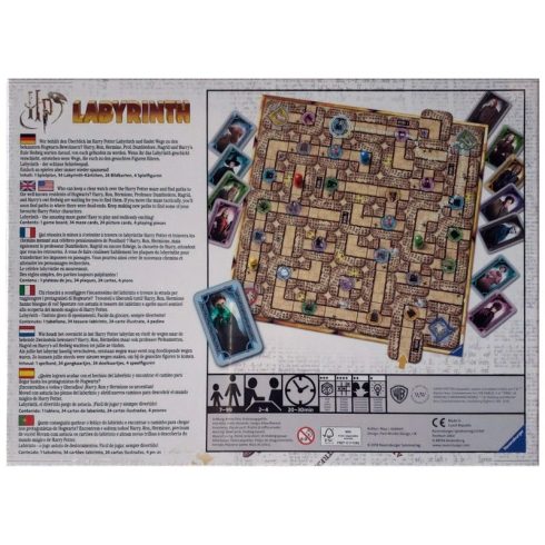 Harry Potter labirintus társasjáték