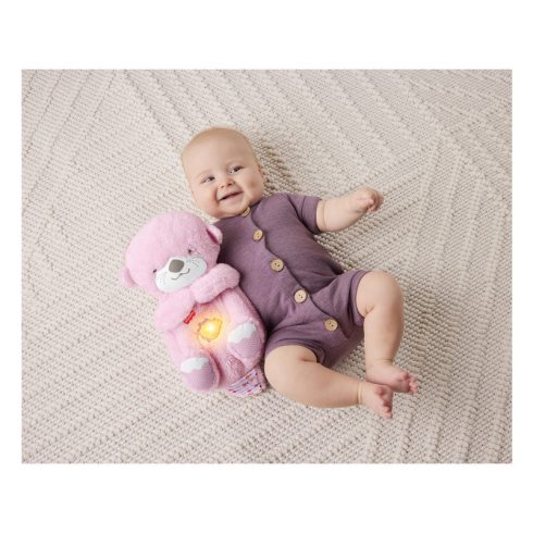Fisher-Price rózsaszín szunyókáló vidra