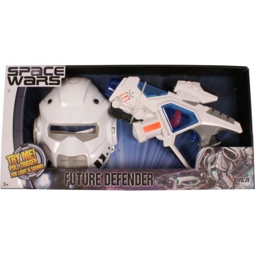 Space Wars ûrmaszk és lézerfegyver készlet
