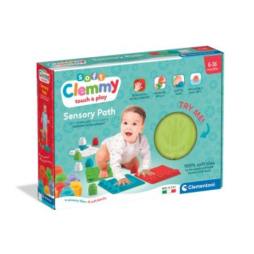   Clemmy érzékelést fejlesztõ játszószõnyeg építõkockákkal