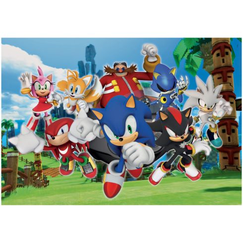 Clementoni 104 db-os puzzle Sonic