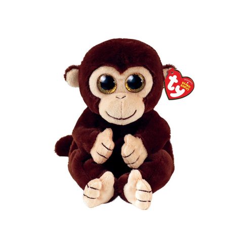 TY: Beanie Babies plüss figura MATTEO, 15 cm - barna majom (3)