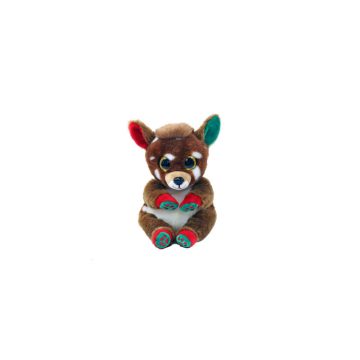   TY: Beanie Babies plüss figura JUNO, 15 cm - rénszarvas (3)