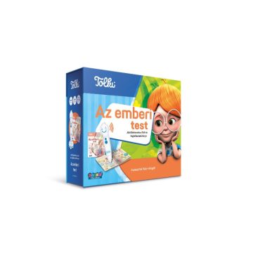 Tolki - Az emberi test szett (könyv + toll)