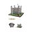 Híres építmények miniatûr 3D puzzle