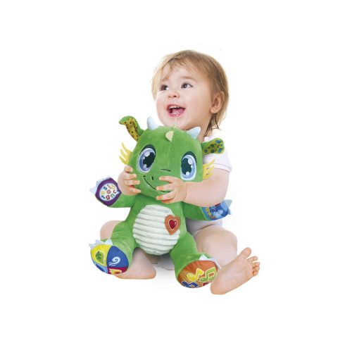 Baby Clementoni Interaktív tanuló plüss sárkánybébi