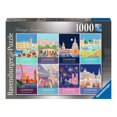 Ravensburger Puzzle 1000 db - Vintage London