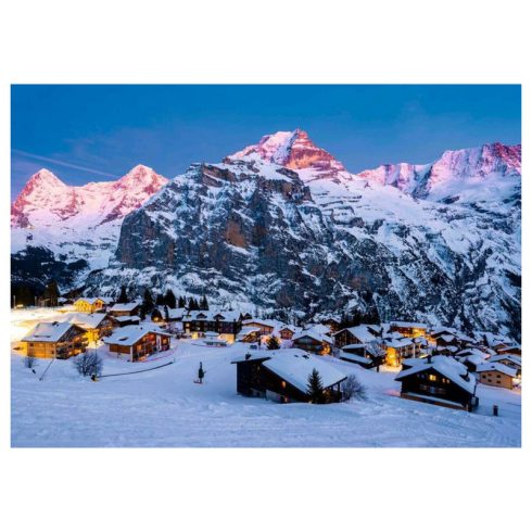 Ravensburger Puzzle 1000 db - Berner Oberland, Mürren
