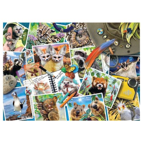 Ravensburger Puzzle 1000 db - Az utazó