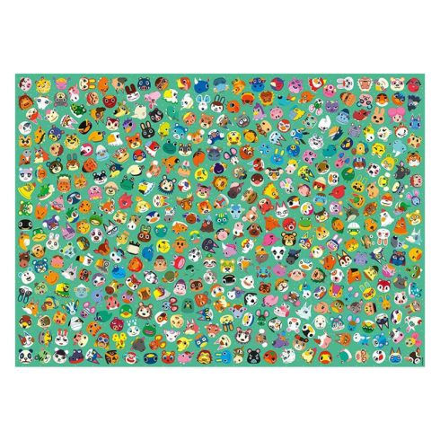 Ravensburger Puzzle 1000 db - Állati feladvány