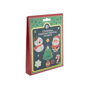 Karácsonyi gyémántfestõs díszek, 12 db