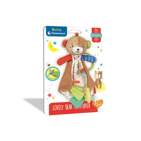 Baby Clementoni Plüss Maci Szundikendõ